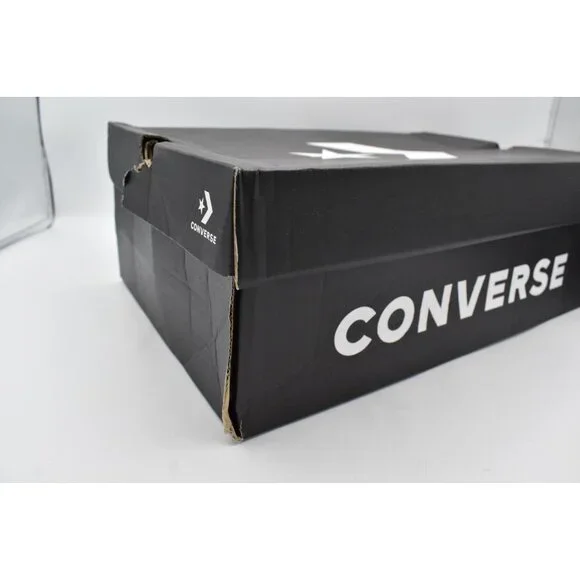 Converse Mens 12 Chuck Taylor All Star Black Grey Patchwork High Top Sneakers - Picture 11 of 13